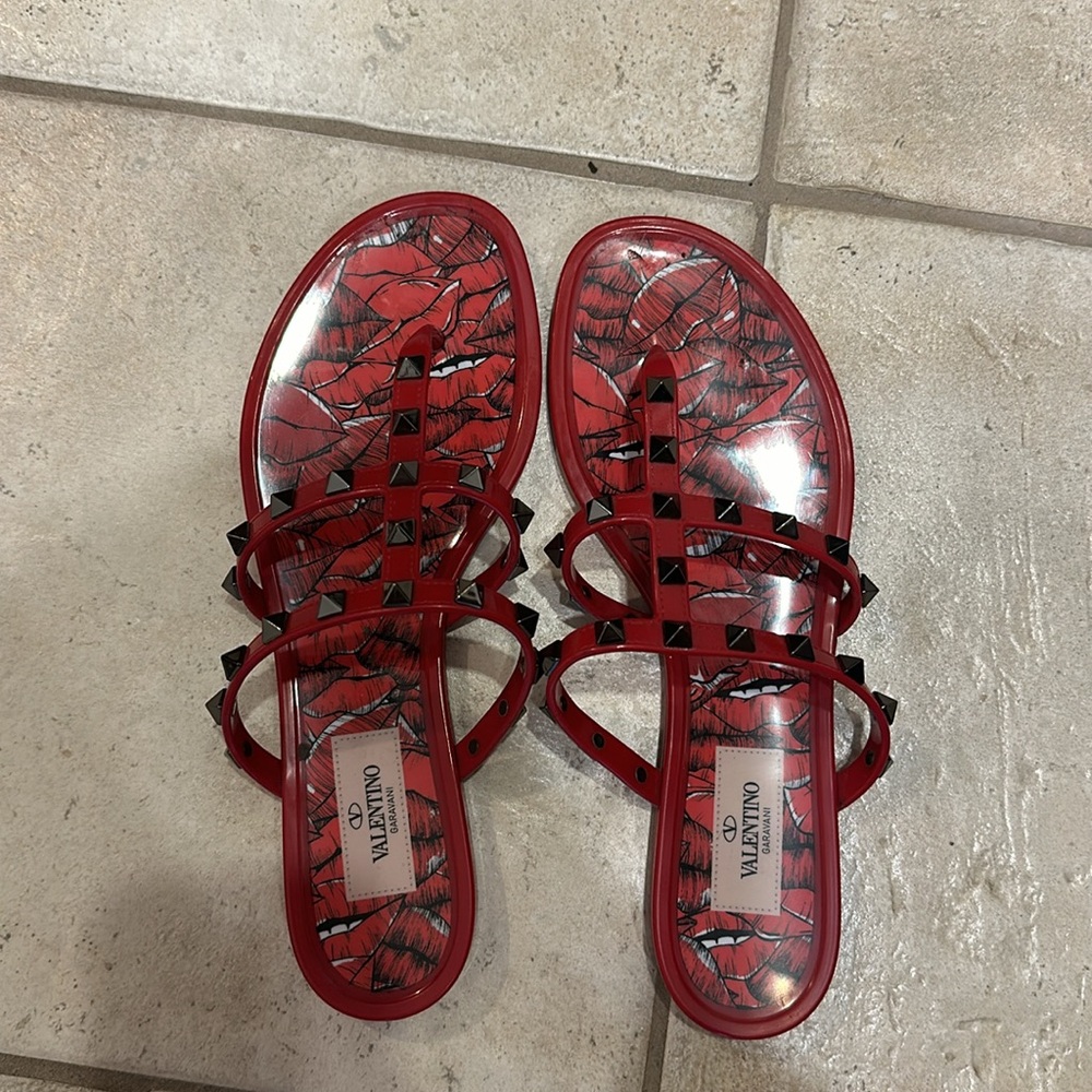 Valentino rubber sandal